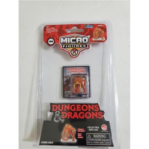 Super Impulse World&#039;s Smallest Micro Figures Dungeons &amp; Dragons Umber - Picture 1 of 6